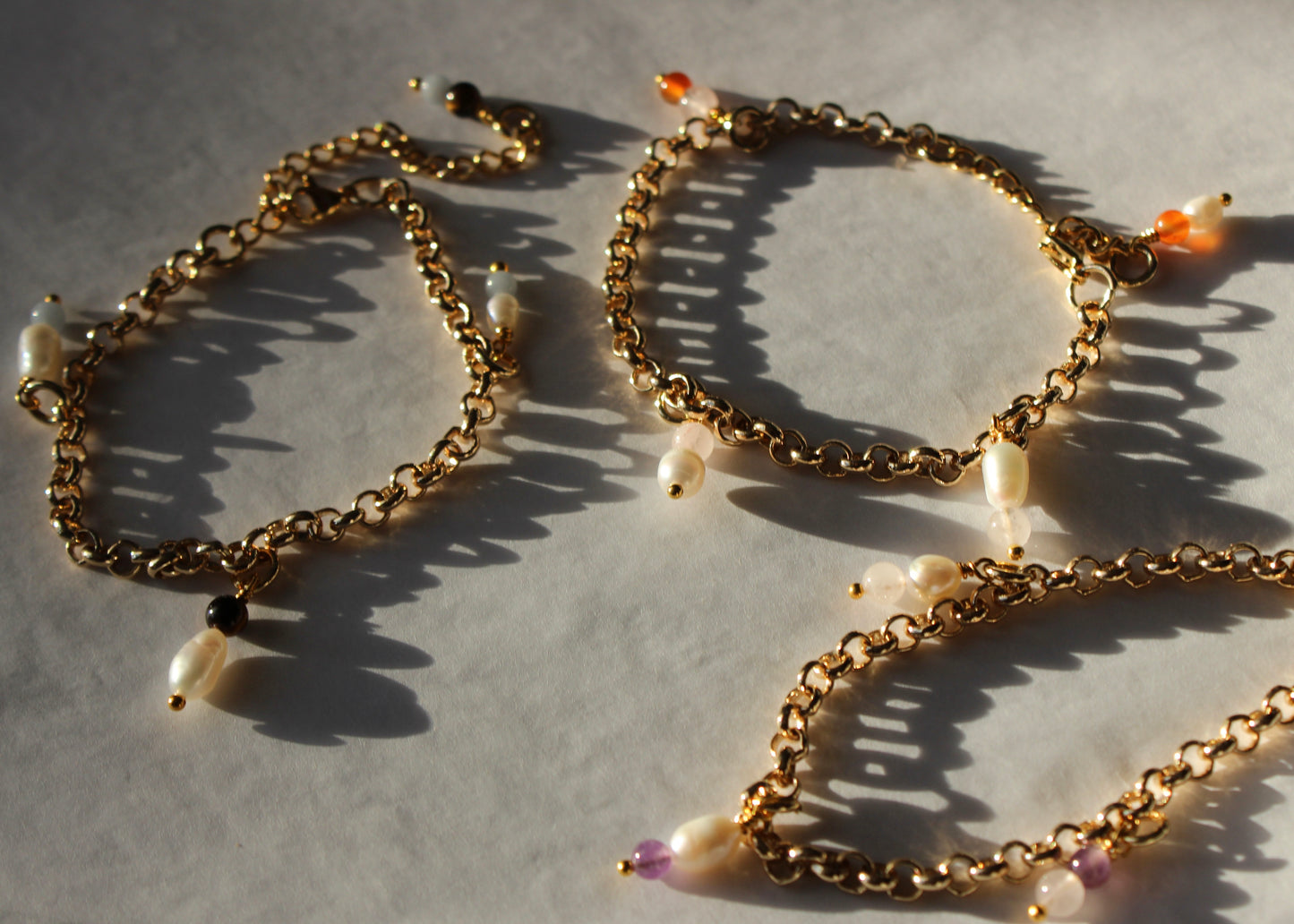 Gold Crystal Bracelet/Anklet