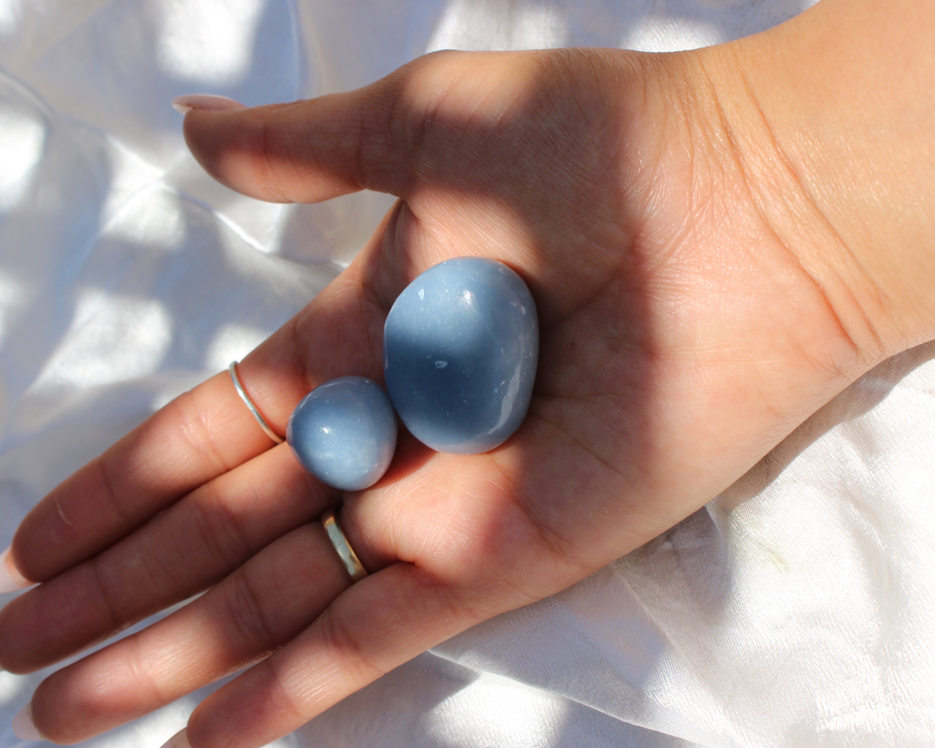 Angelite Tumbled Stones