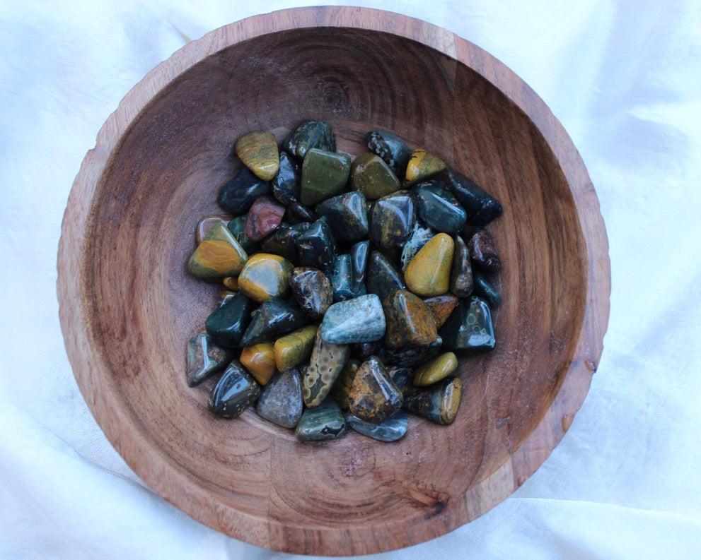 Sea Jasper Tumbled Stones 20-30mm