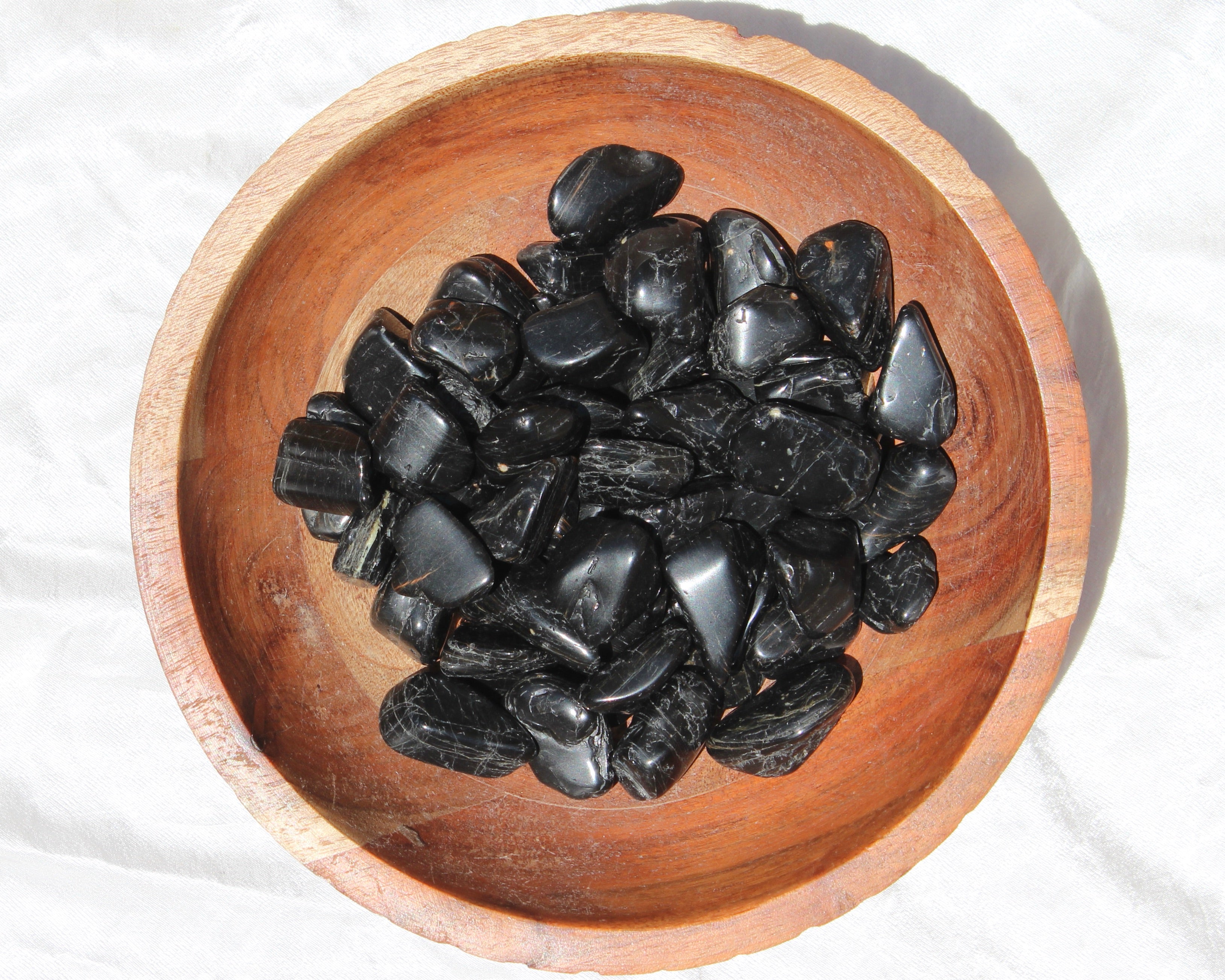Black Tourmaline Tumbled