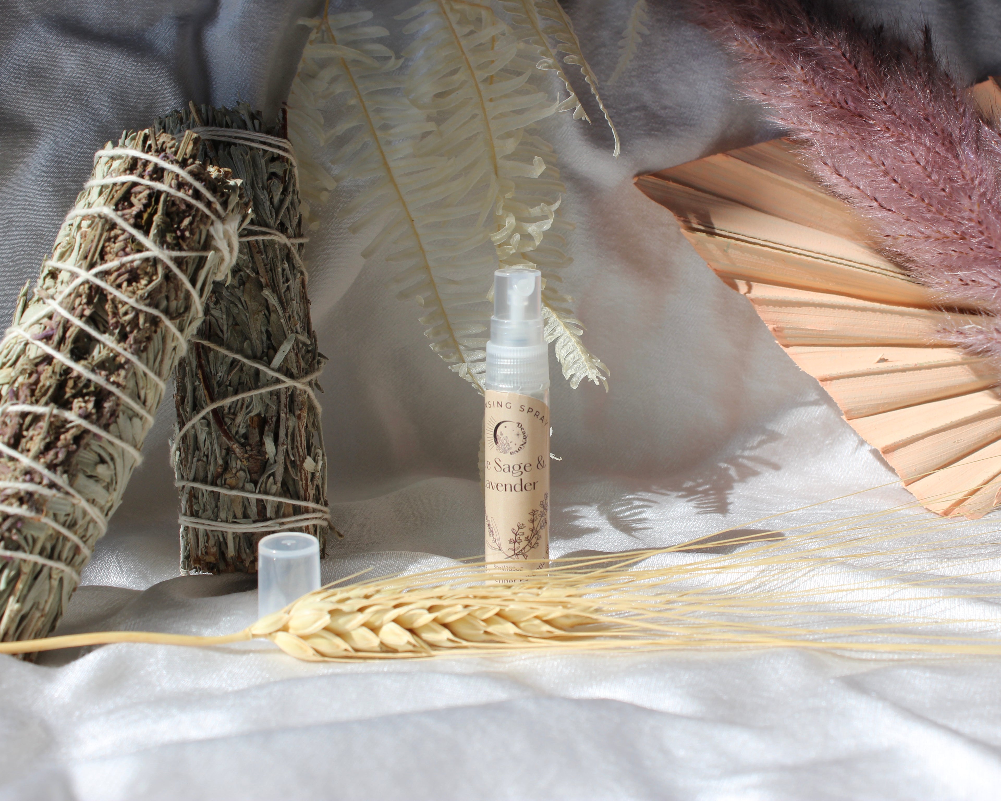 Our Crystal Accessories include Crystal incense holders, Candle Chime Holders, Herb Grinders, Abalone Shells, Crystal Cleansing Spray, Crystal Cages, Candles, Crystal Bags, Sea Shells