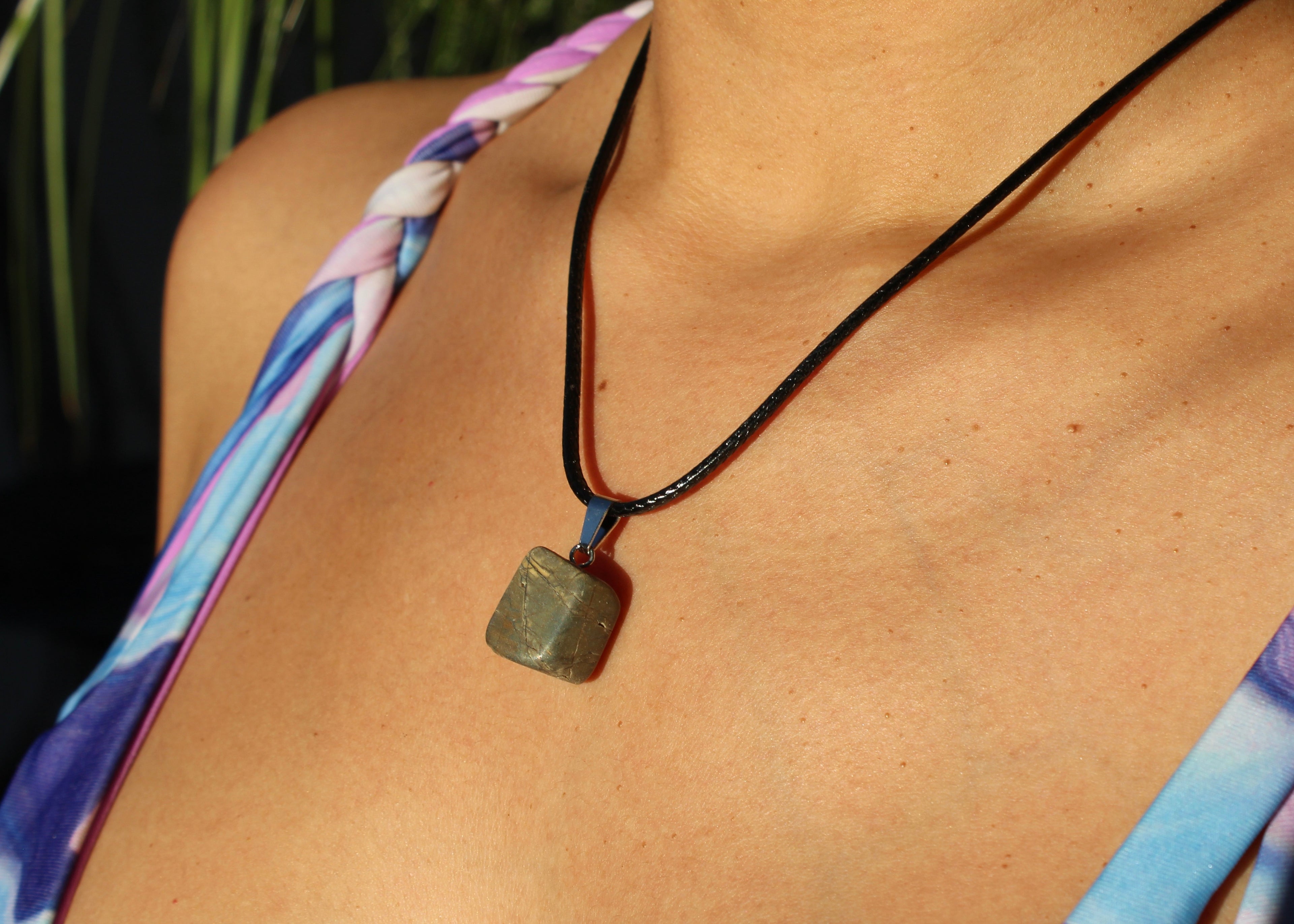 CRYSTAL CHARM NECKLACE - 18 CRYSTAL OPTIONS