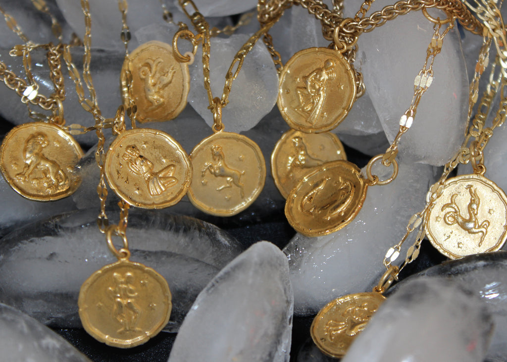 Zodiac - Crystal Necklaces