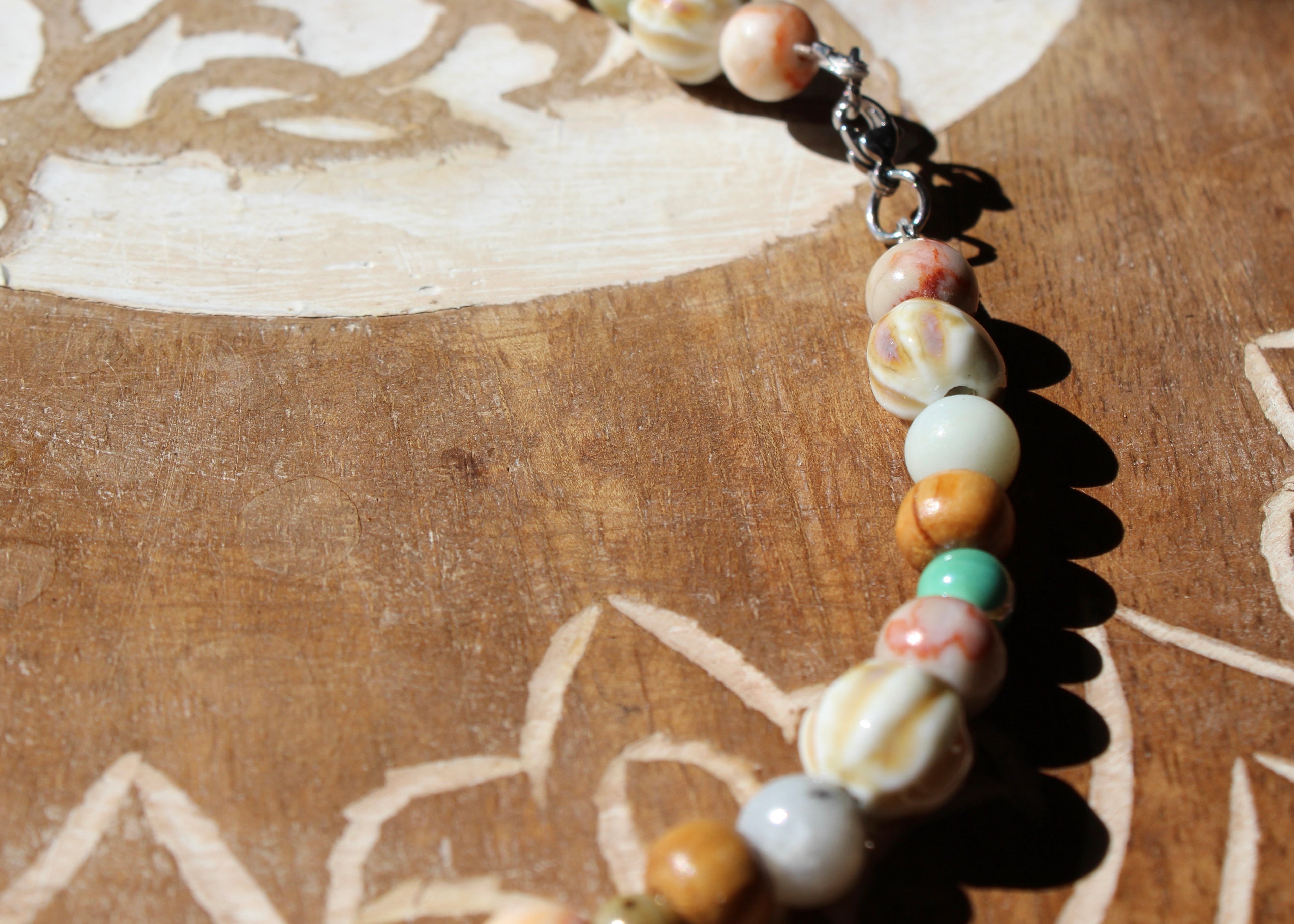 crystal necklace, crystal skull necklace, skull necklace, charm necklace, ian charm necklace beaded jewelry