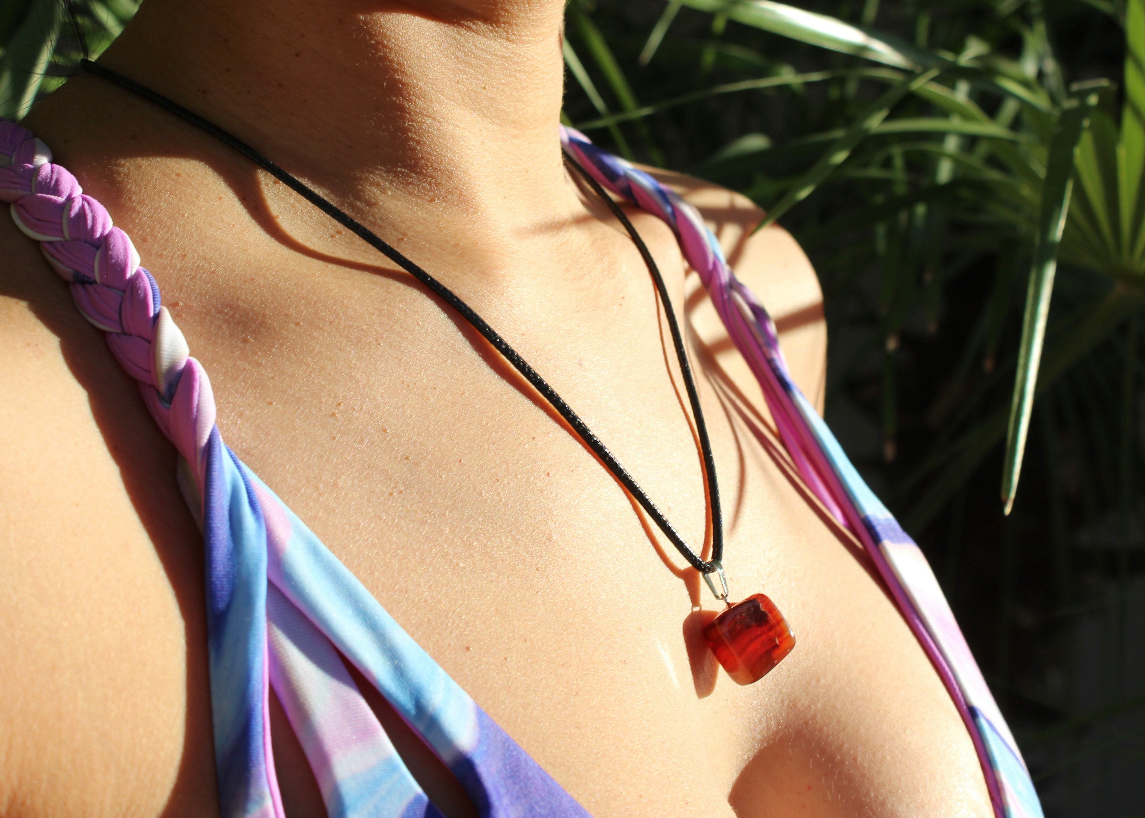 CRYSTAL CHARM NECKLACE - 18 CRYSTAL OPTIONS