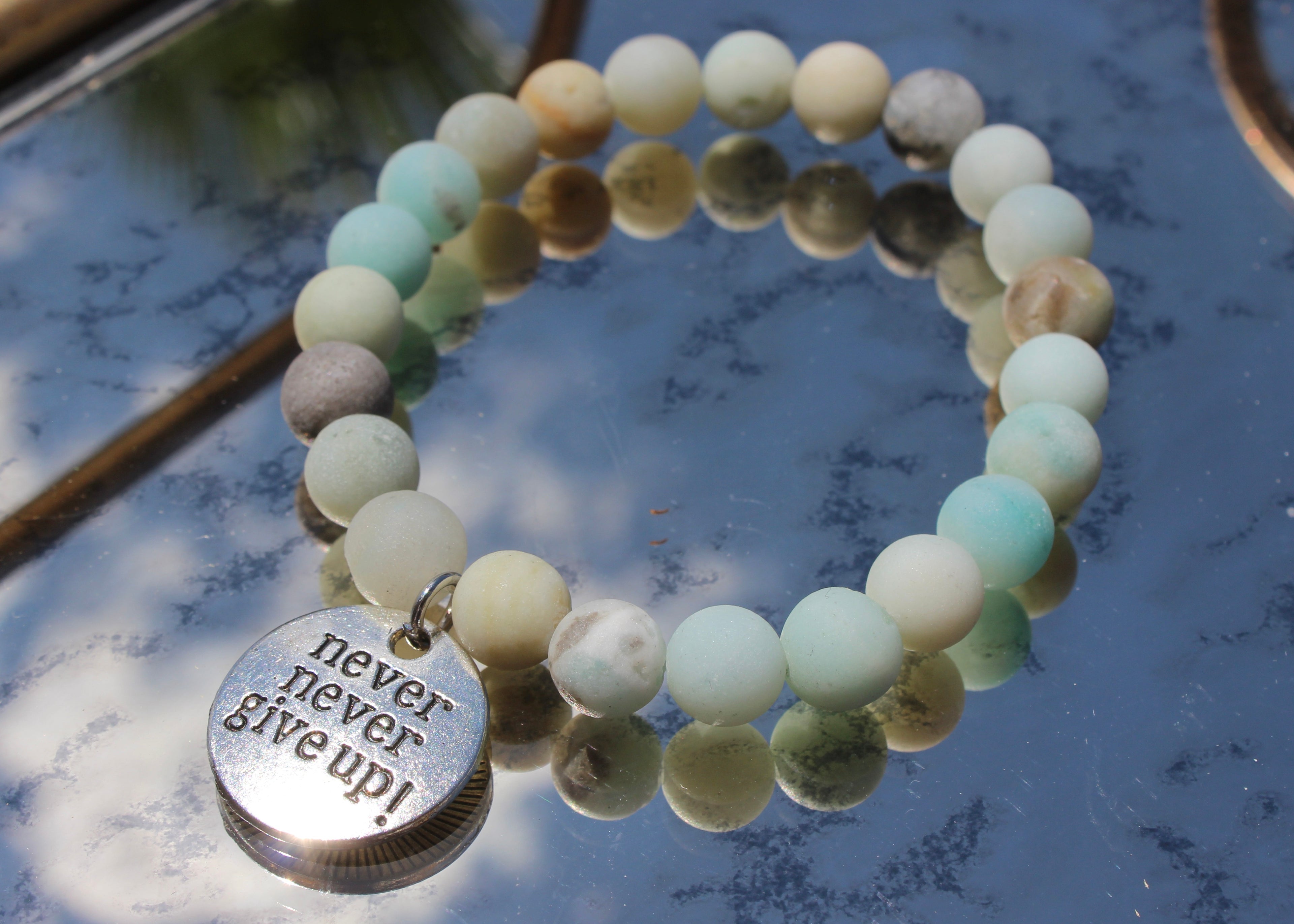 Natural Crystal Charm Bracelets
