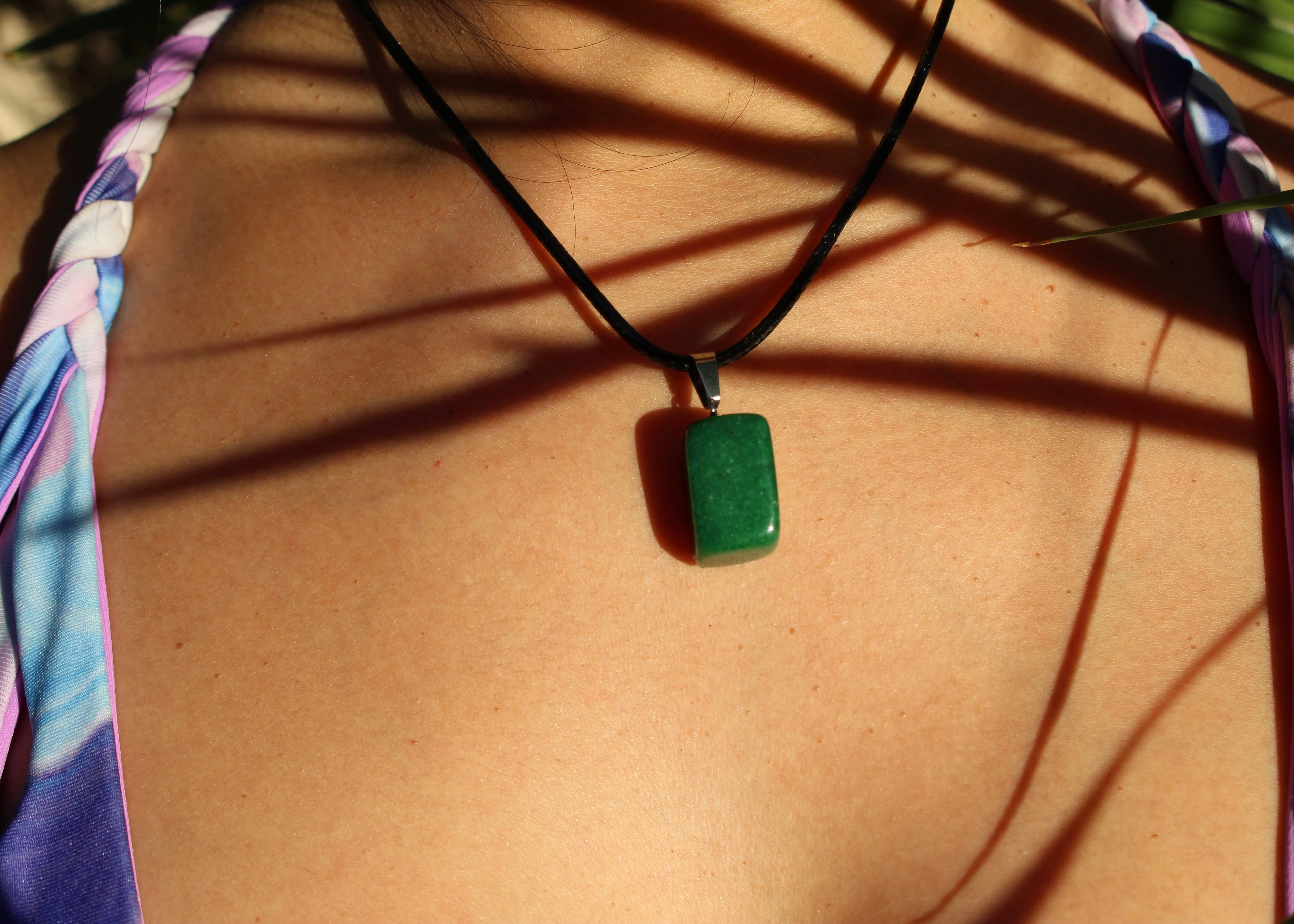 CRYSTAL CHARM NECKLACE - 18 CRYSTAL OPTIONS