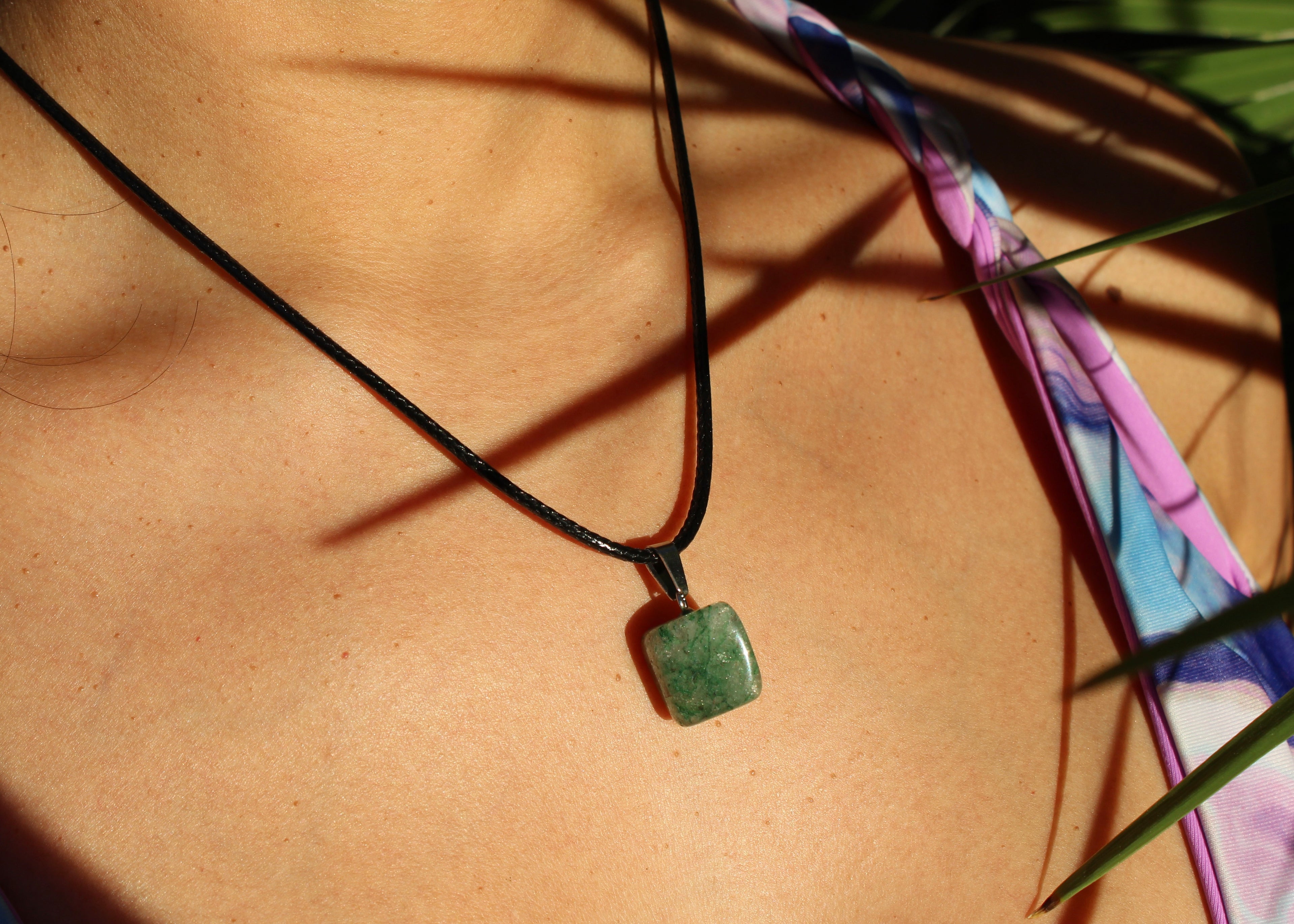 CRYSTAL CHARM NECKLACE - 18 CRYSTAL OPTIONS