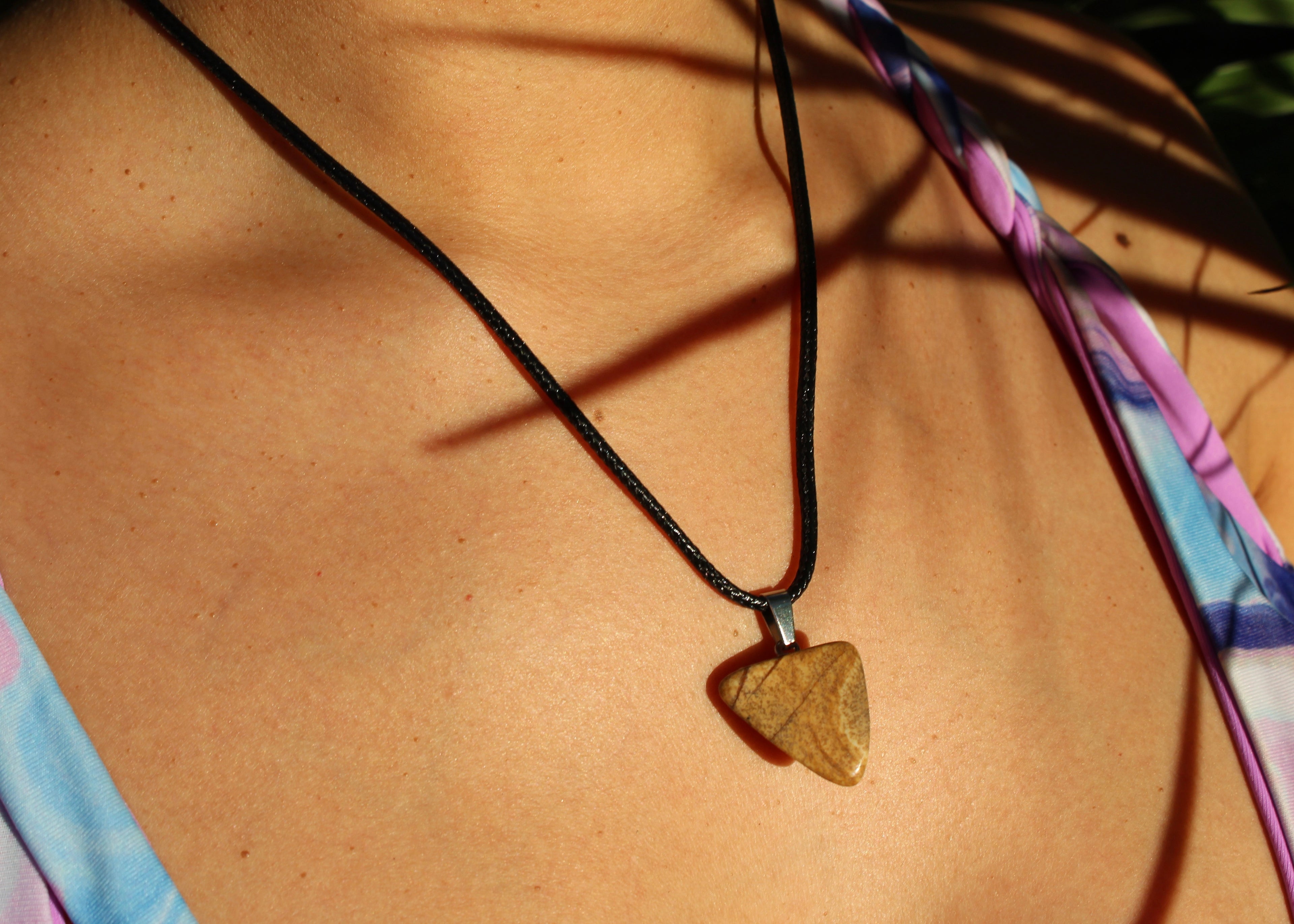 CRYSTAL CHARM NECKLACE - 18 CRYSTAL OPTIONS