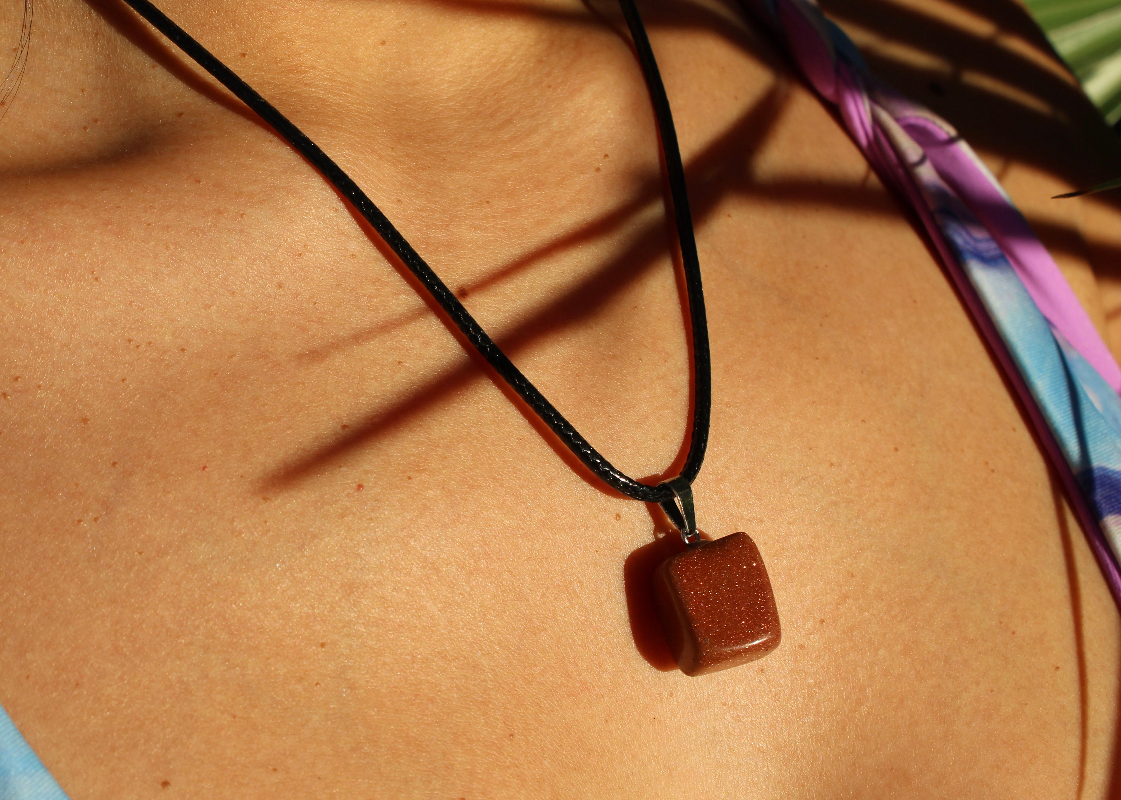 CRYSTAL CHARM NECKLACE - 18 CRYSTAL OPTIONS