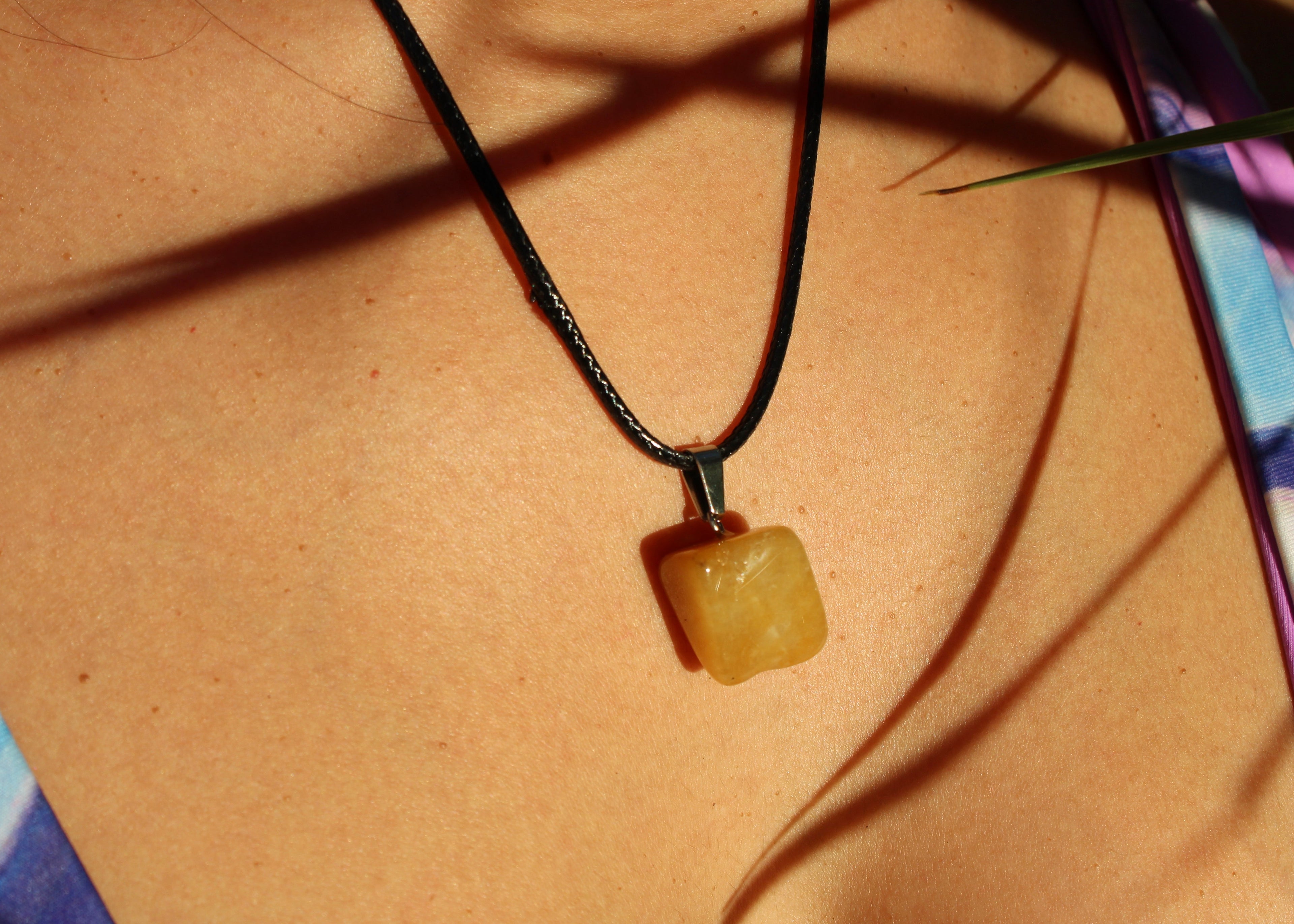 CRYSTAL CHARM NECKLACE - 18 CRYSTAL OPTIONS