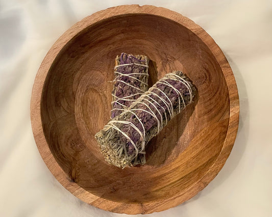 Blue Sage and Lavender Smudge Stick 3-4in