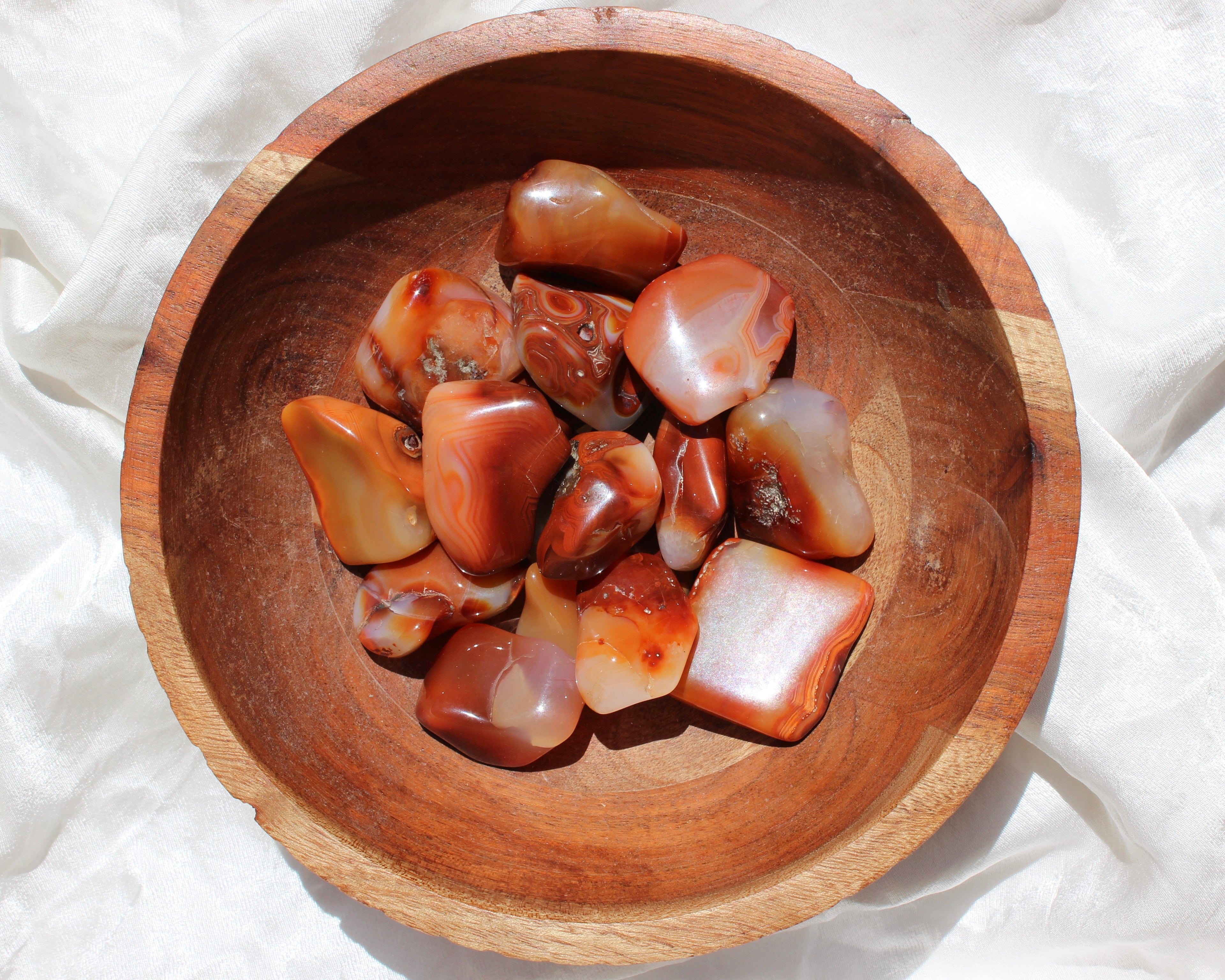 Carnelian Tumbled Stones