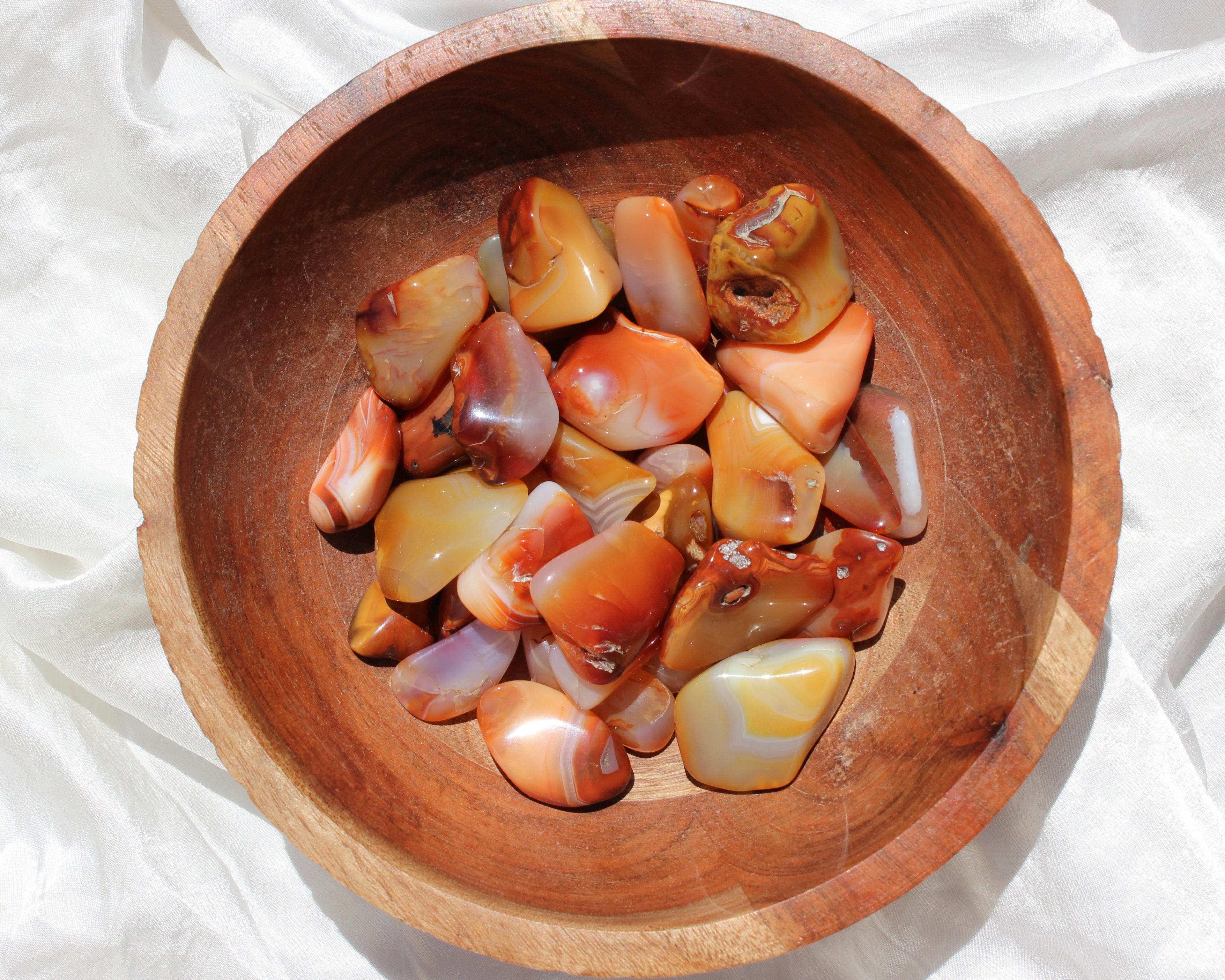 Carnelian Tumbled Stones