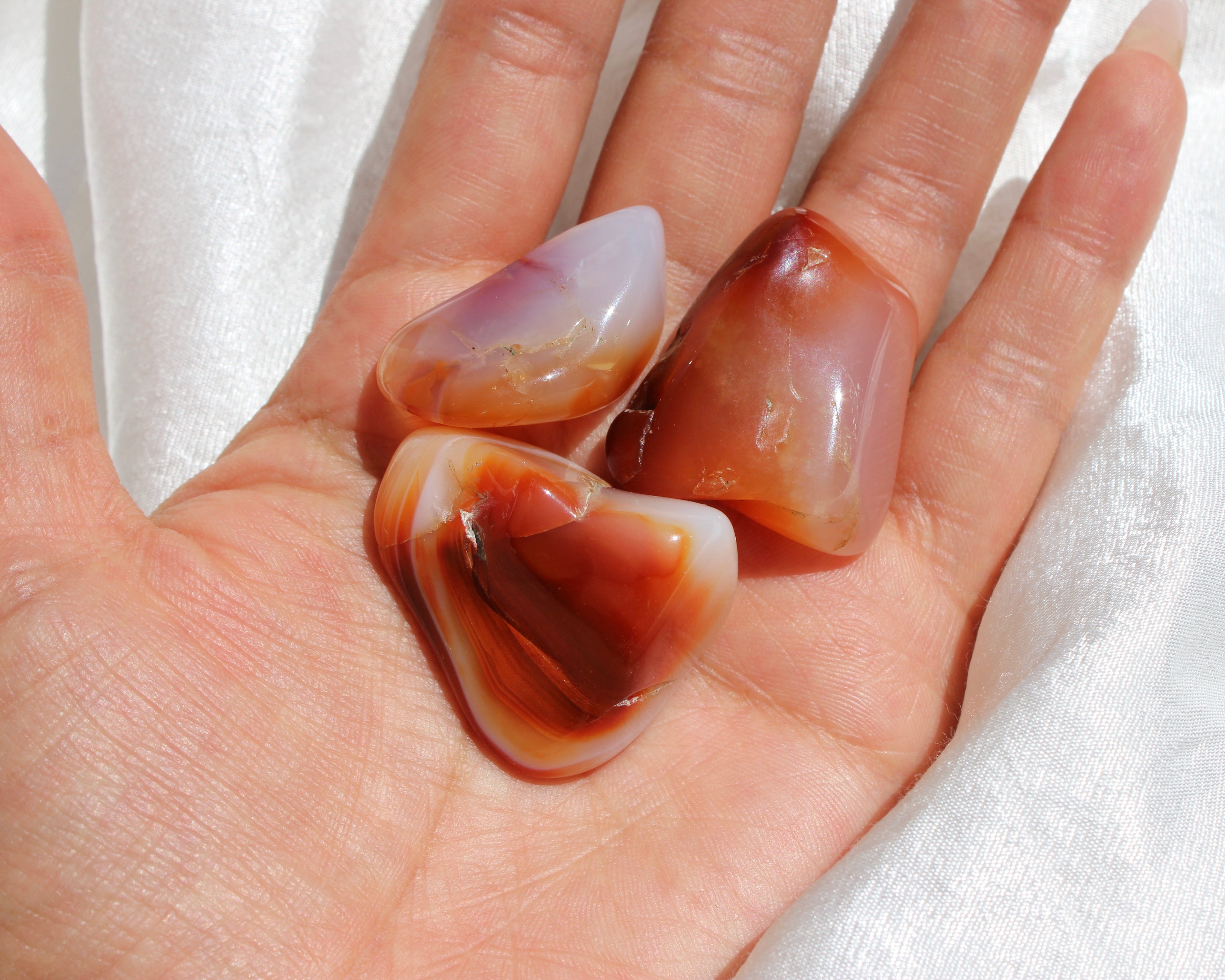 Carnelian Tumbled Stones