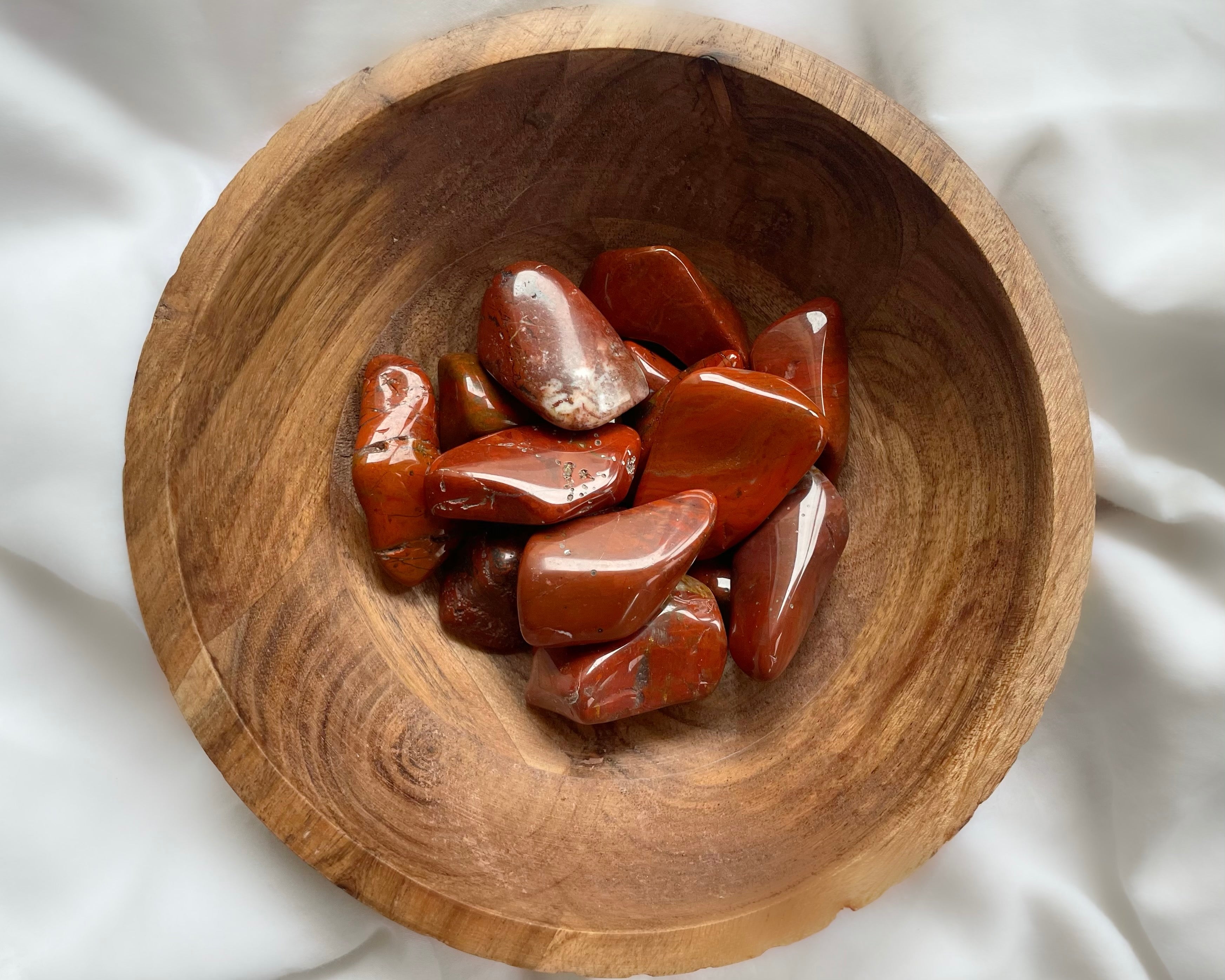 Red Jasper Tumbled Stones 45-60mm