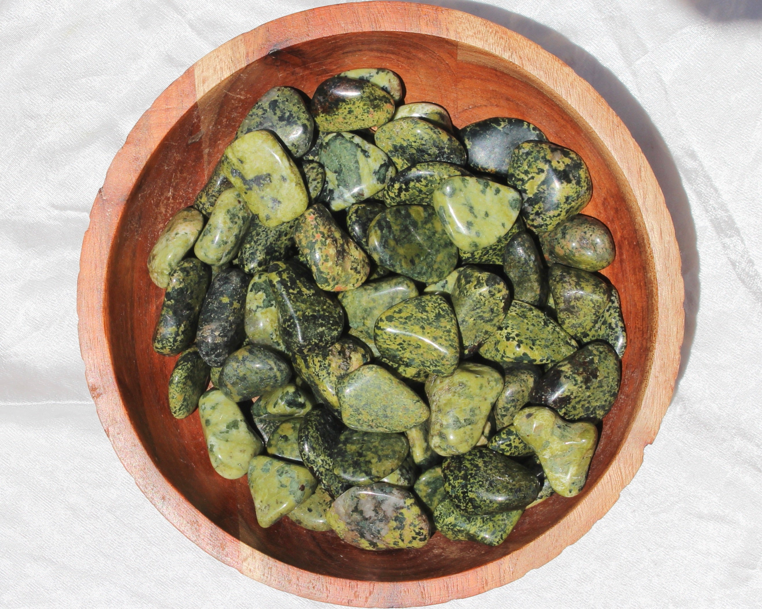 Jade Tumbled Crystals