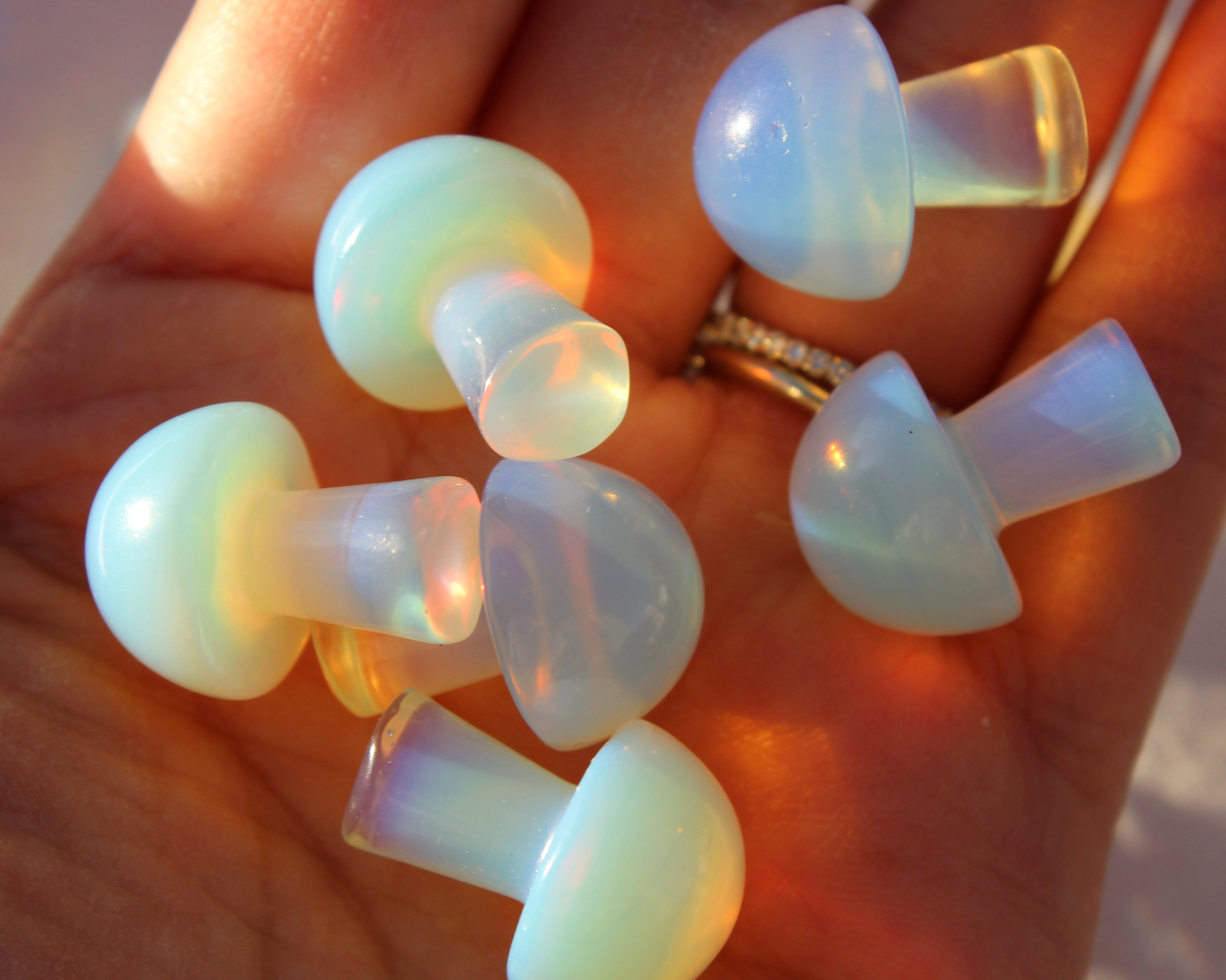 Opalite Mushrooms
