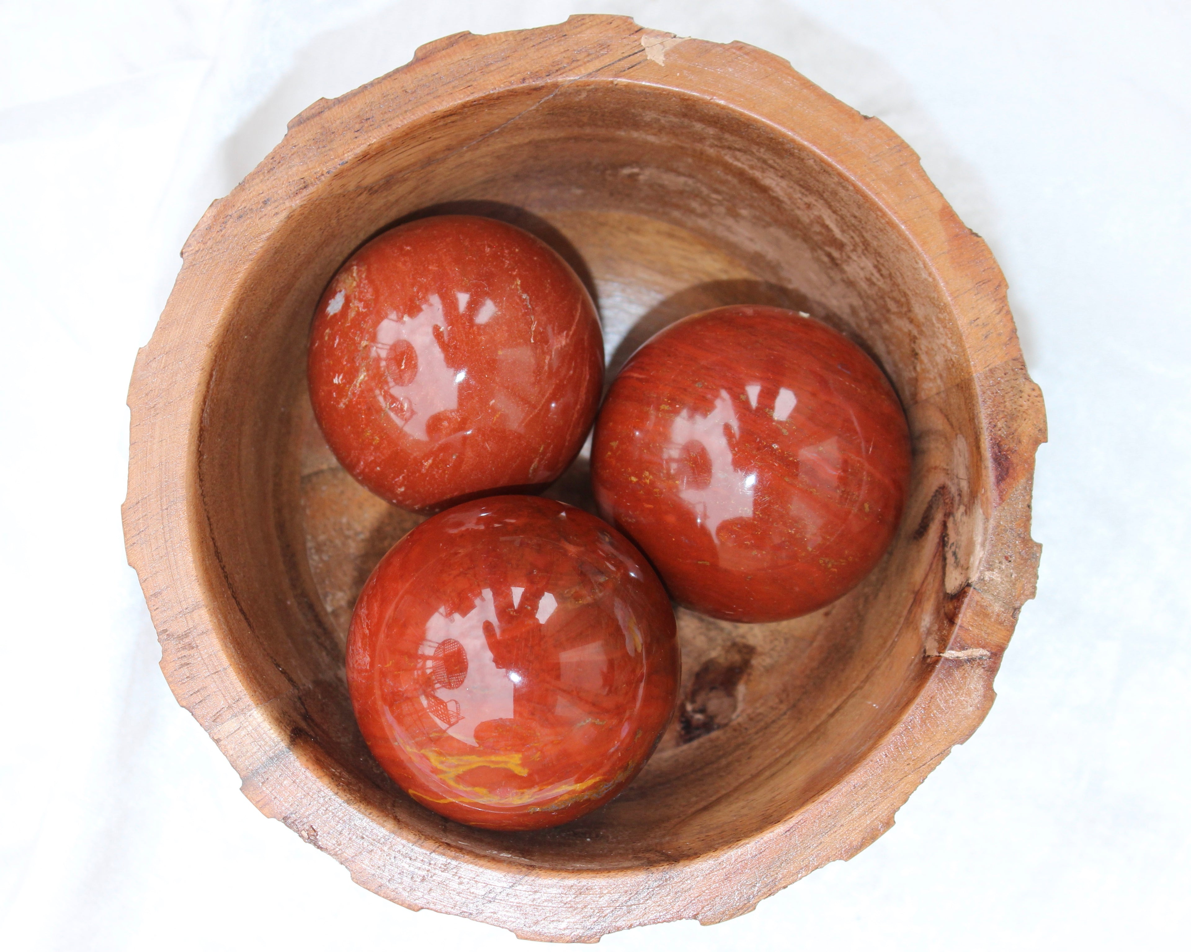 Red Jasper Spheres