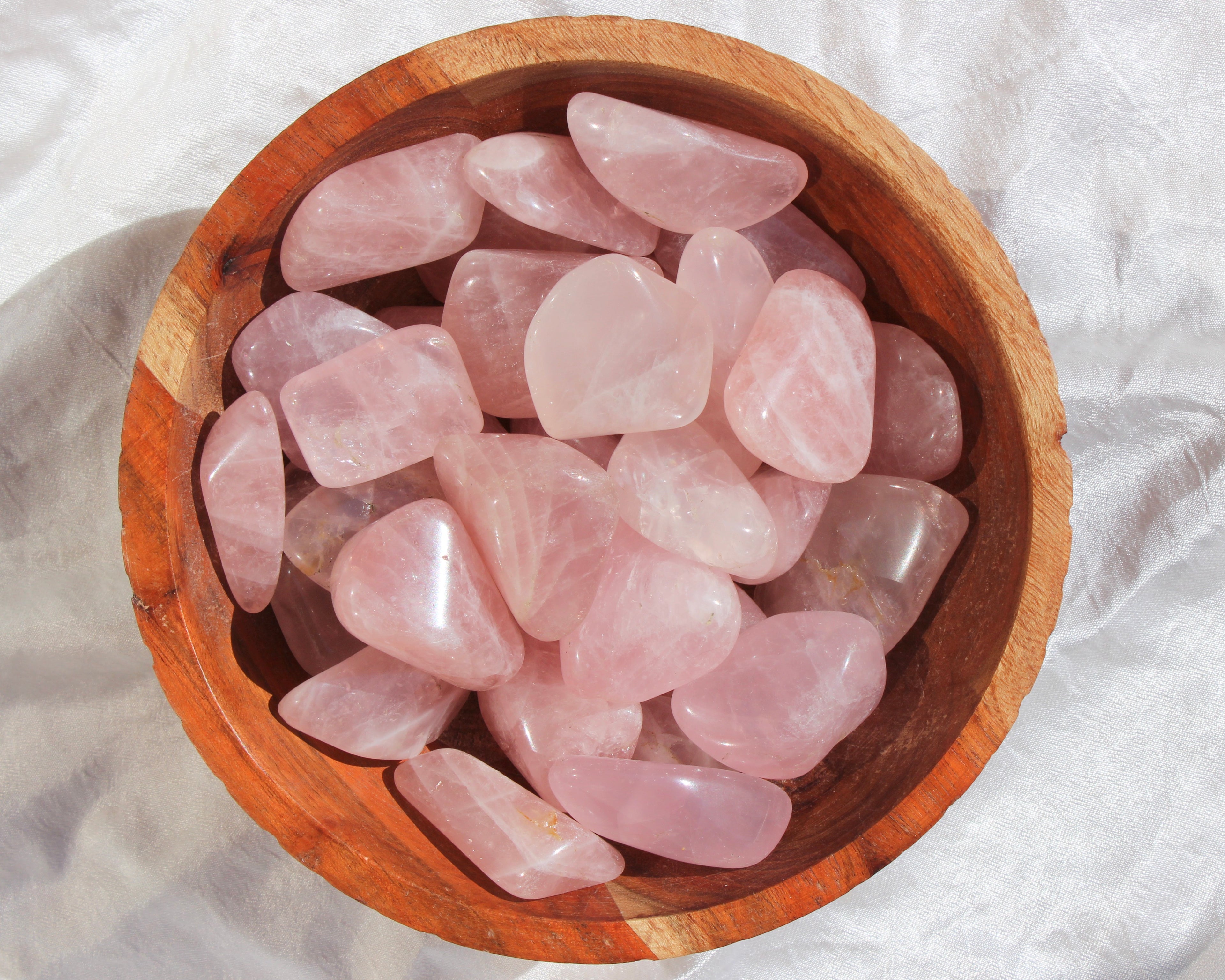 Rose Quartz Tumbled Stones 40-60mm