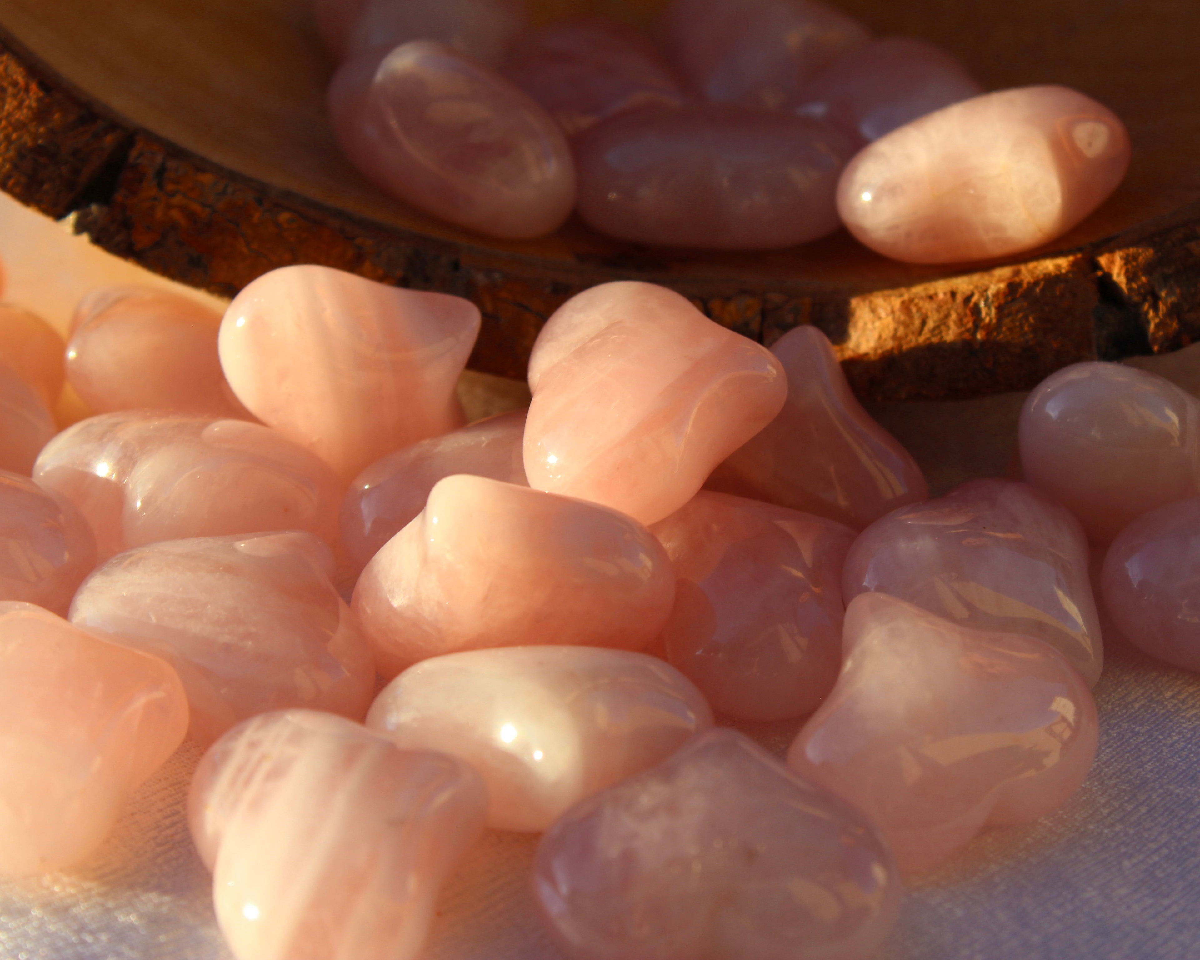 Rose Quartz Hearts