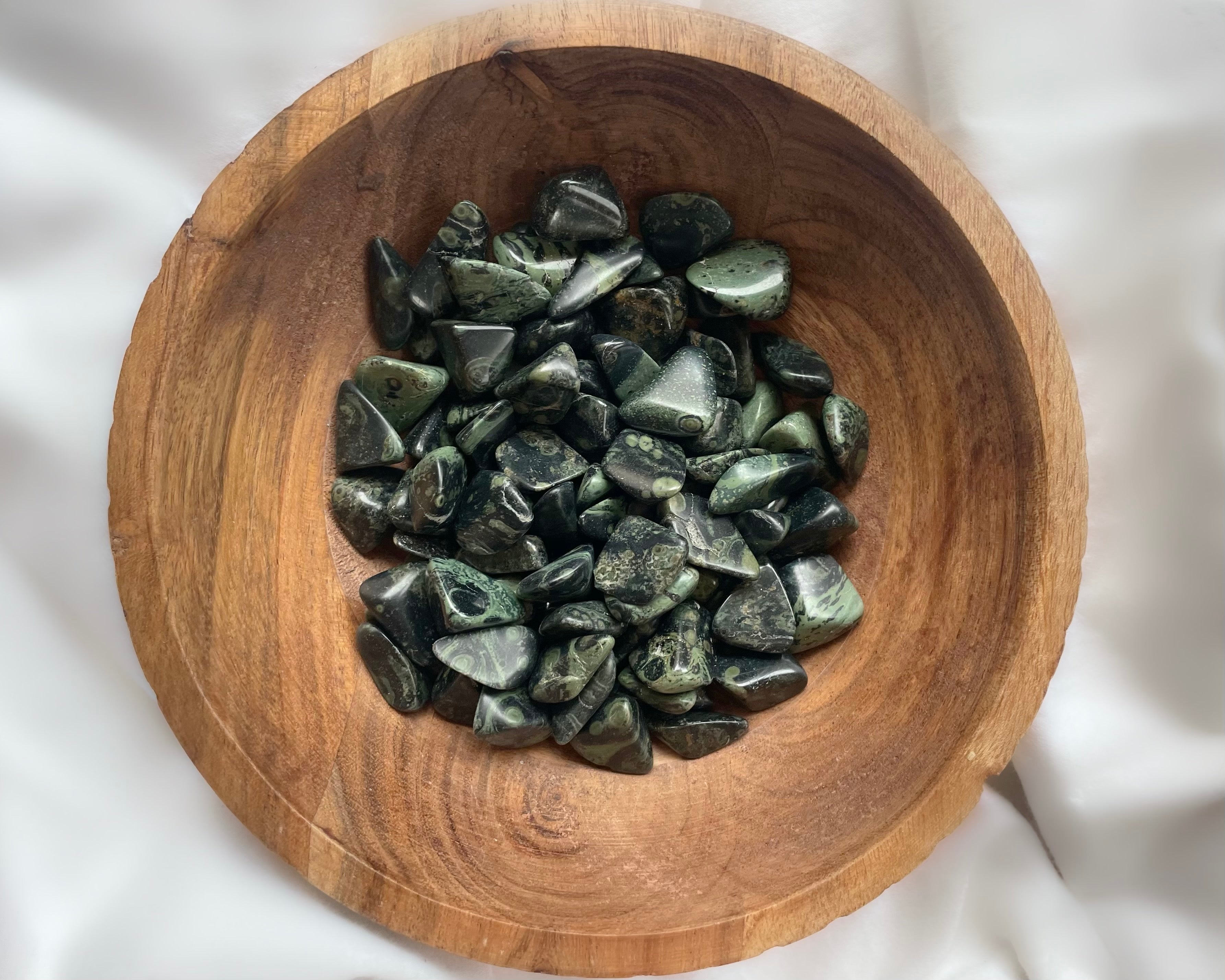 Crocodile Jasper Tumbled Stones 18-25mm