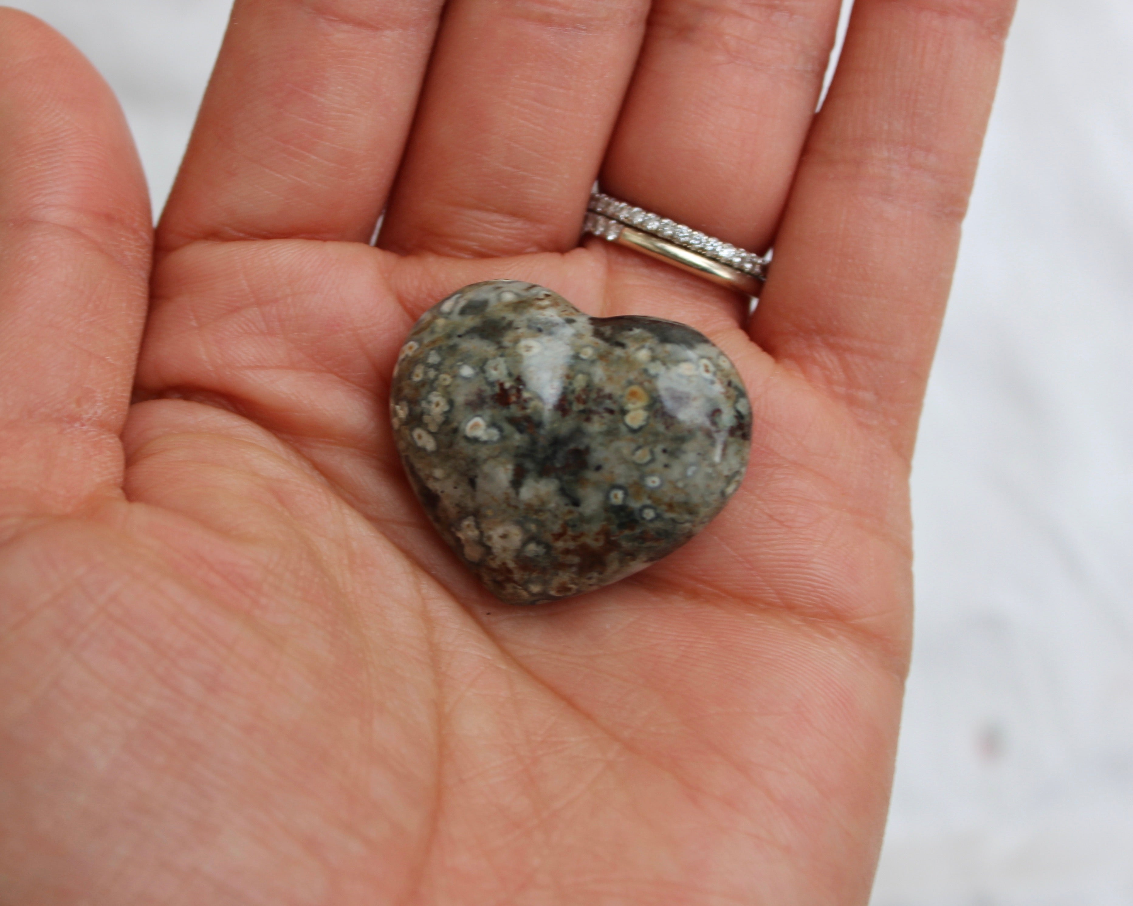 Sea Jasper Hearts