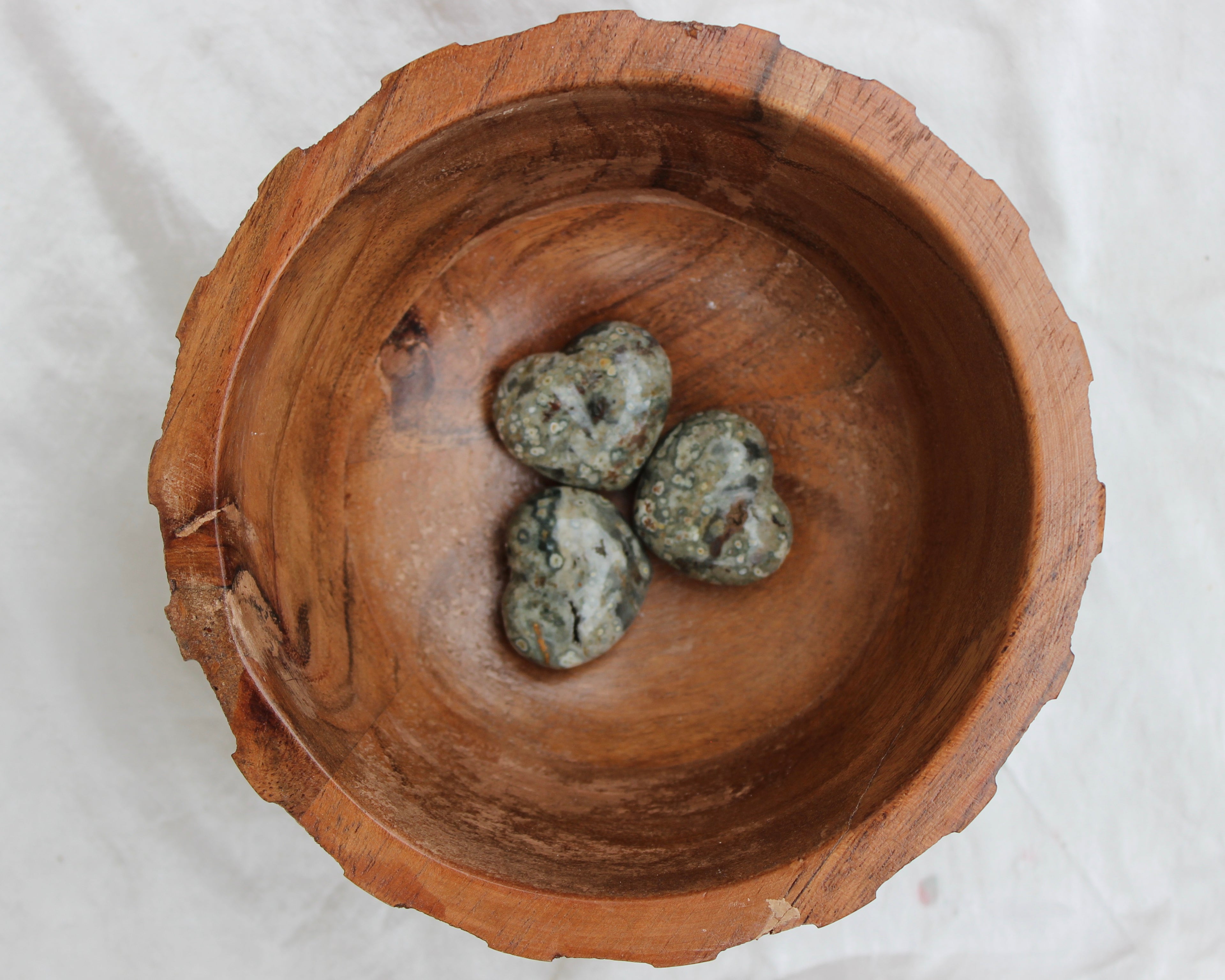 Sea Jasper Hearts