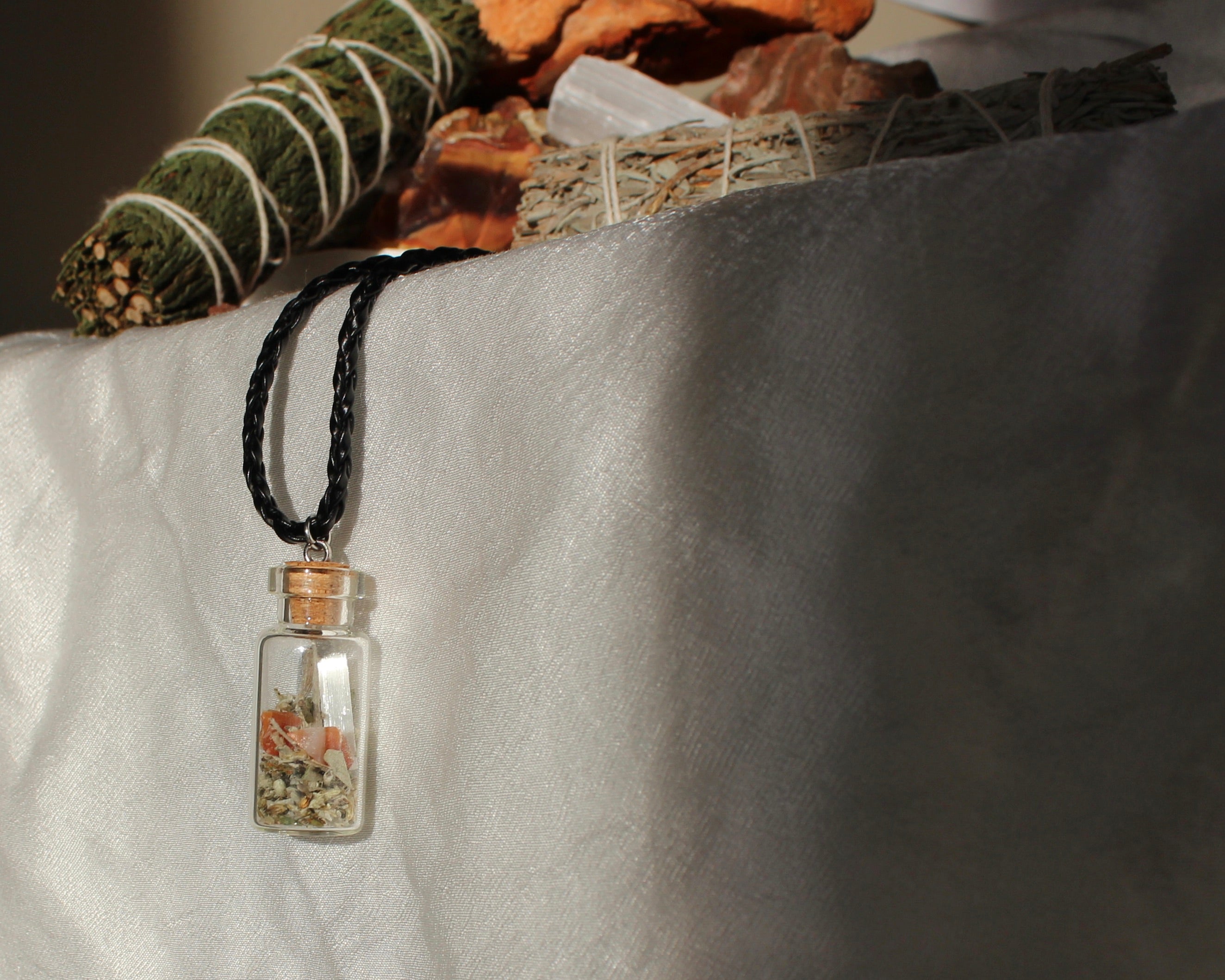 Carnelian Attraction and Confidence Necklace
