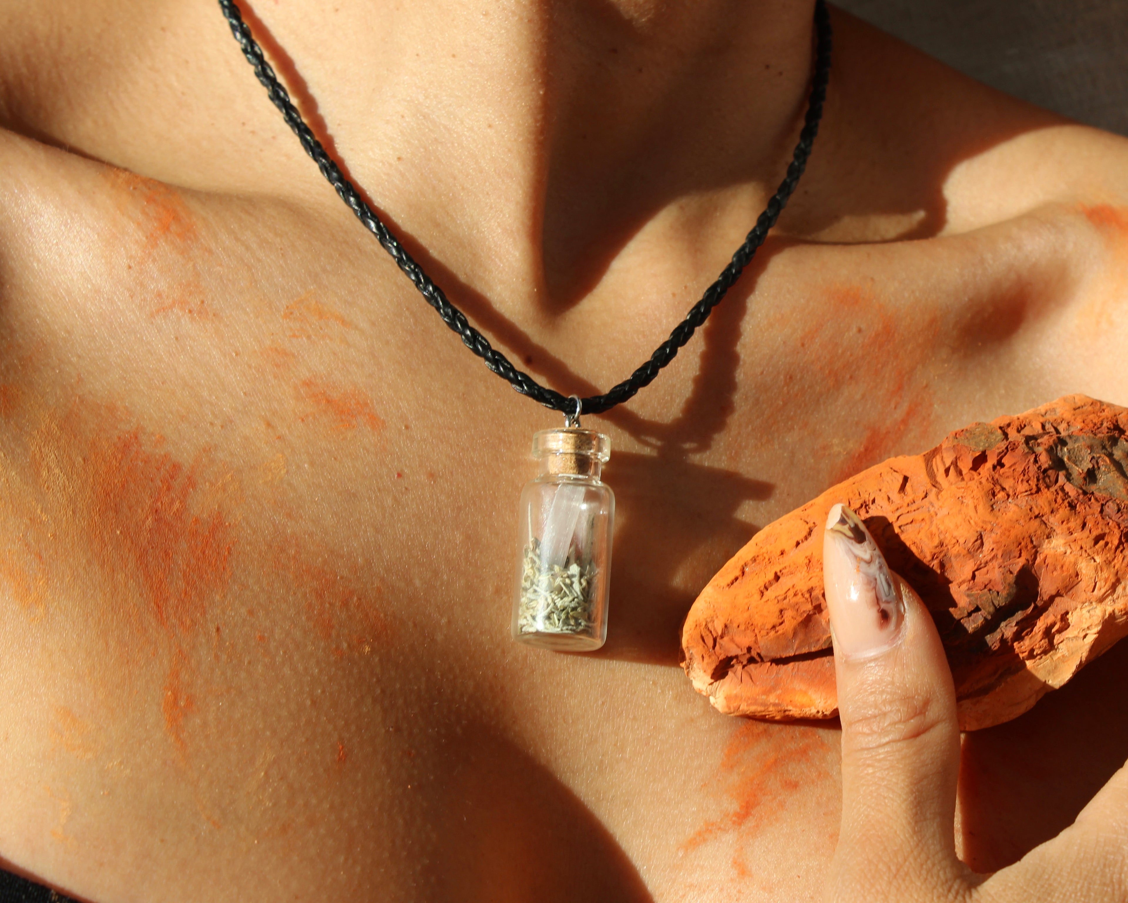 Carnelian Attraction and Confidence Necklace