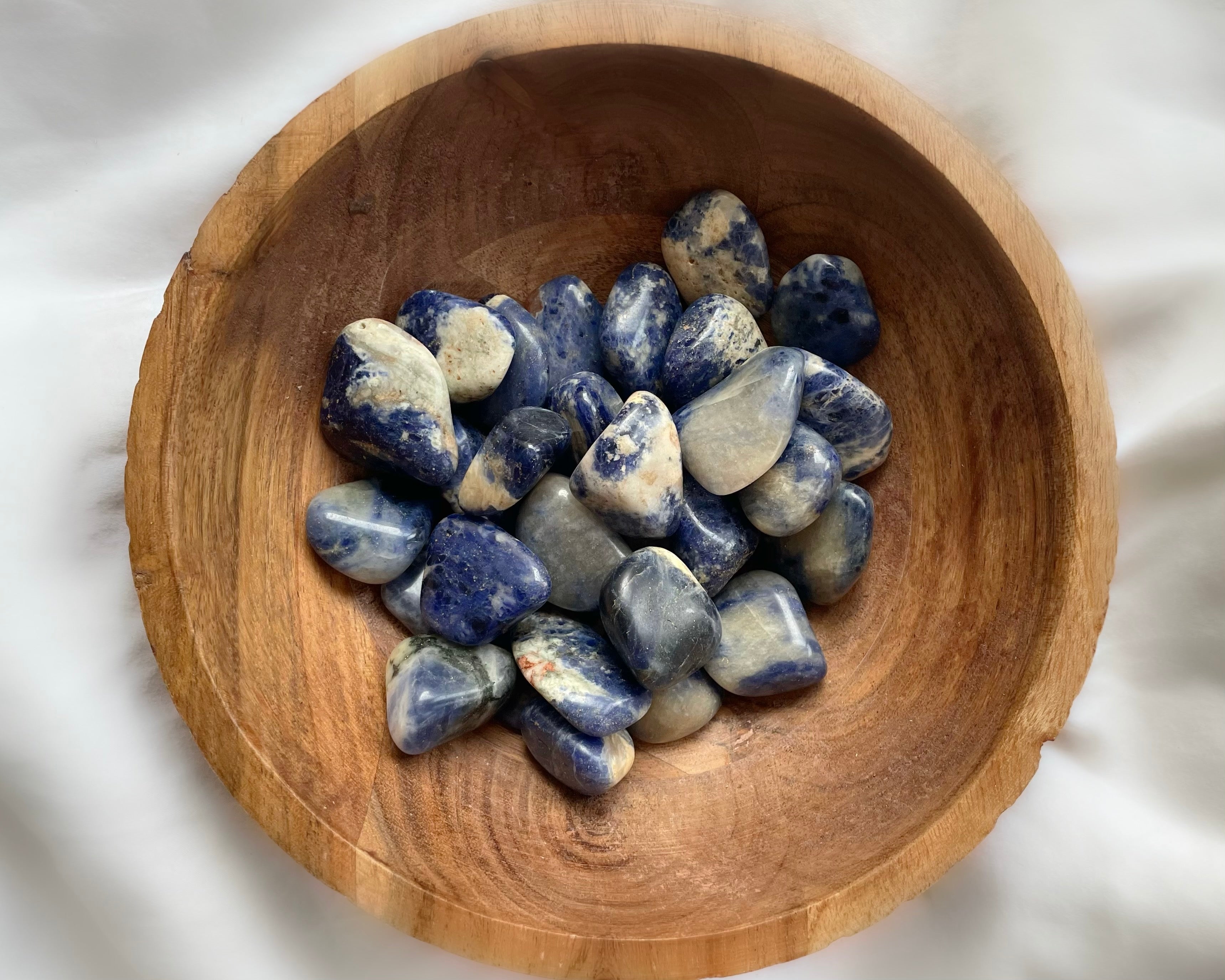 Sodalite Tumbled Stones 45-60mm