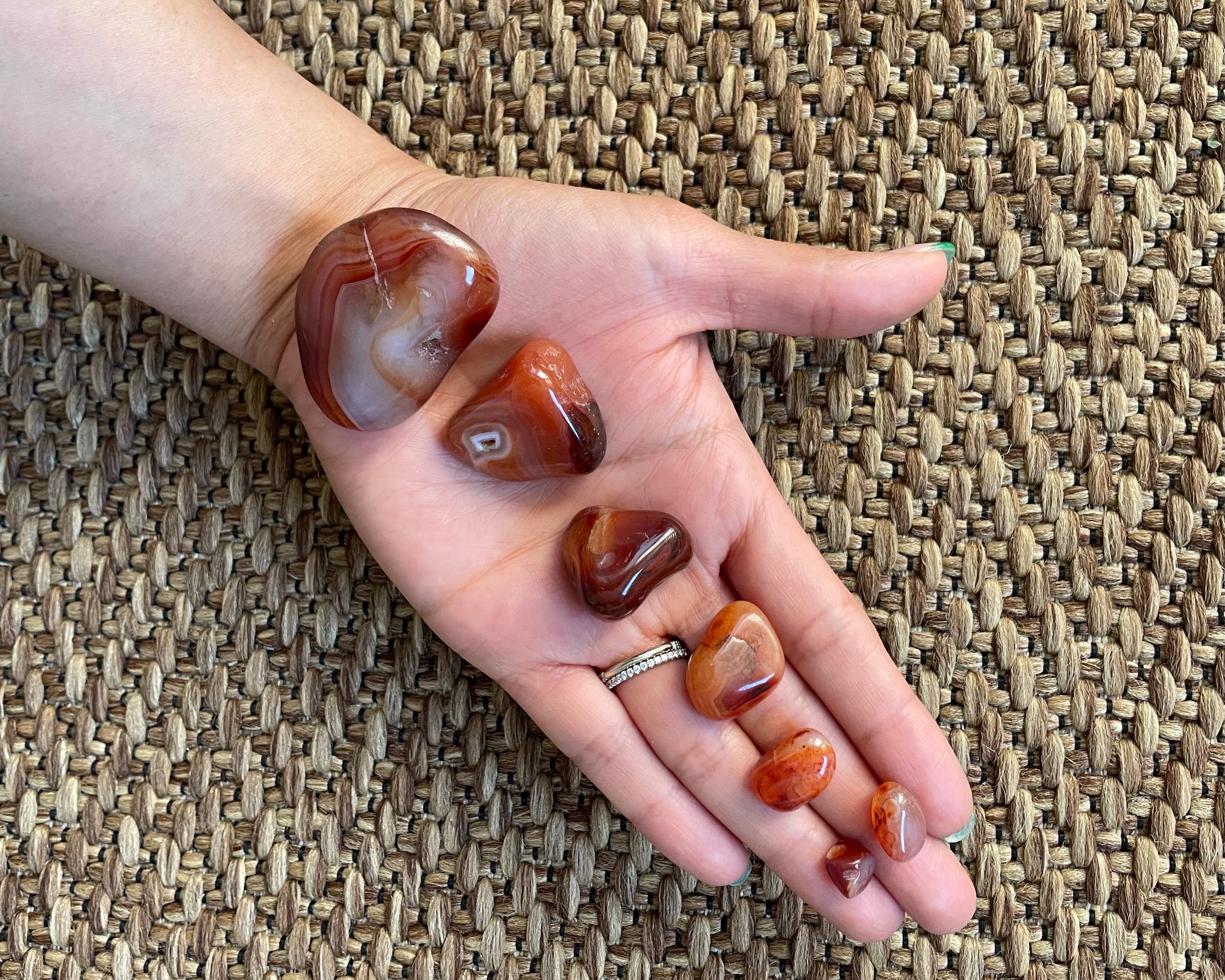 Carnelian Tumbled Stones