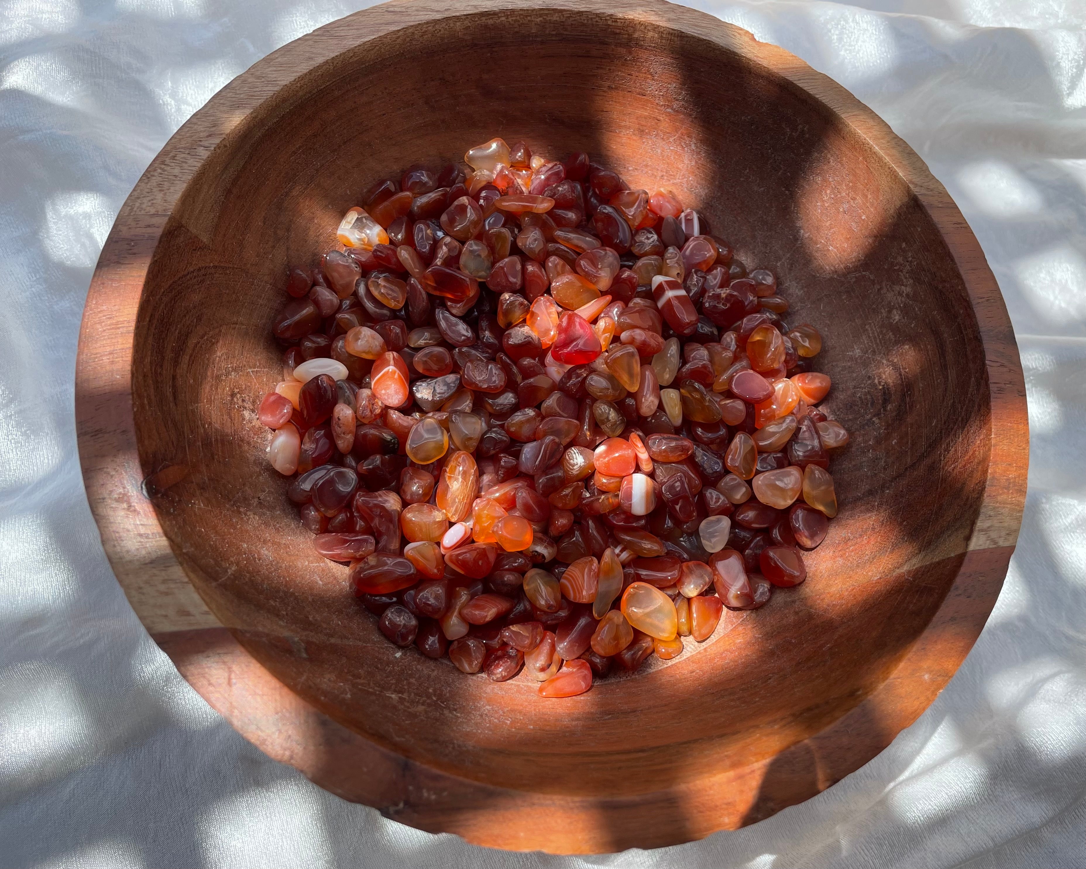 Carnelian Tumbled Stones